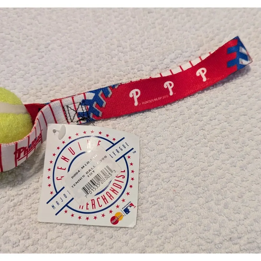 PHILADELPHIA PHILLIES MLB Tennis Ball Toss Fetch Dog Toy Hunter NEW